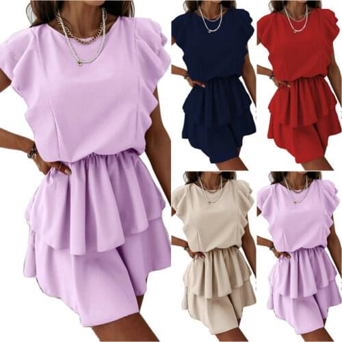 Samdolly Summer Short Sleeve Dresses