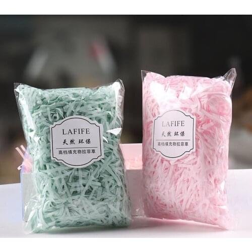 DIY Confetti 100g Raffia Silk/gift Box Shredded Paper Silk Wedding Christmas Filling Gift Packaging Filling Decoration