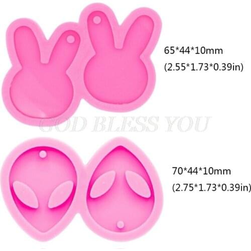 Eardrop Pendant Silicone Mould DIY Crafts Jewelry Making Tool Earrings Epoxy Resin Mold Drop Shipping