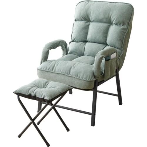 Household leisure lunch break lunch couch folding chair foldable recliner back chair portable chair