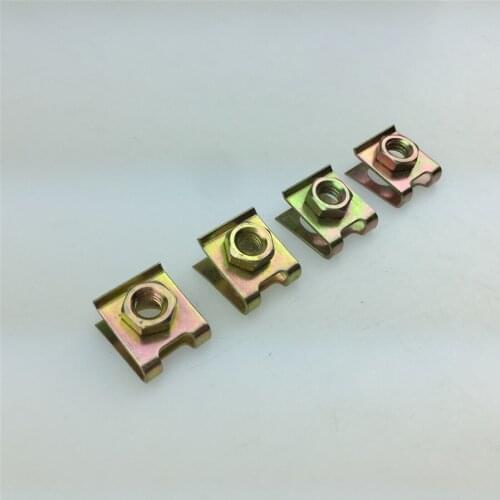 STARPAD For Kawasaki motorcycle sports car heavy truck 6MM / 6 PCT multi-function with a nut lock piece lock clip 20 pack