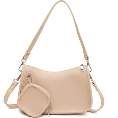 High Quality Women Small Pu Leather Handbags Shoulder Bags Designer Ladies Travel Bag Casual Female Purse Fashion Messenger Bags