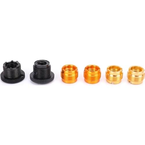 2pcs Microphone Screw Adapter 3/8 Inch Female to 5/8 Inch Threaded Nut Screws