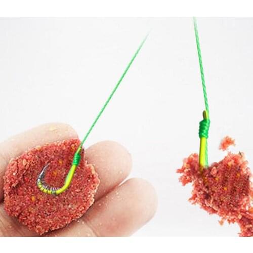 20Pcs 304 Stainless Steel Olive Shape Spring Bait Feeder Feeder Carp Fishing