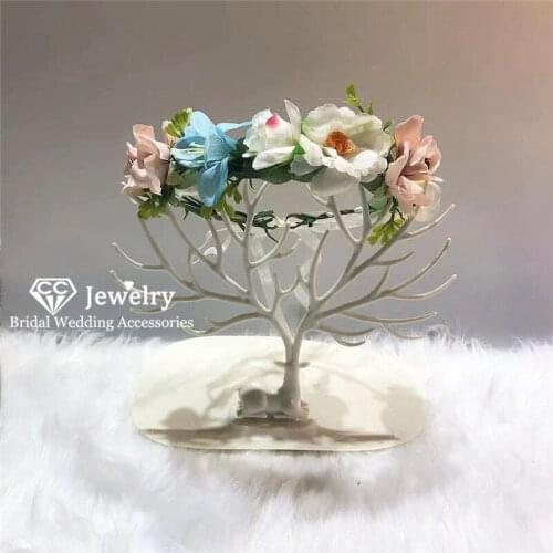 CC Wedding Hairbands Headband Bridal Crown Engagement Hair Accessories for Women Bridesmaids Children Headwear Jewelry Gift KC76