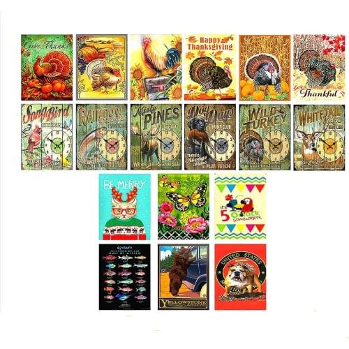 Wild Turkey Metal Sign Vintage Chic Home Decor Pub Club Home Hotel Shop Decoration Vintage Painting Wall Poster Art Wall Decor