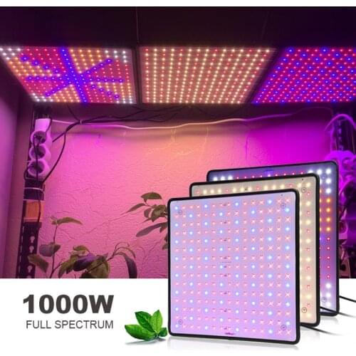 Indoor Grow Lights 1000W LED Lamp For Plants Phyto Lamp For Seedlings Home 85-265V Full Spectrum Growing Flowering Greenhouse