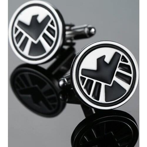 High quality mens Cufflinks new fashion fashion jewelry Eagle Cufflinks mens business shirt suit button pin gift