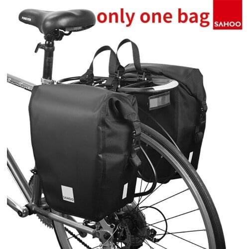 10L One Side Waterproof Bicycle Bags Mtb Bags Bicycle Panniers Cycling Bags Bike Basket Bike Accessories Saddle Bag for Bicycle