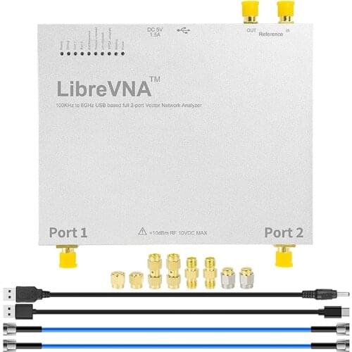 Librevna Portable Nanovna Vector Network Analyzer Antenna Analyzer 100Khz-6Ghz Measuring Type C Interface