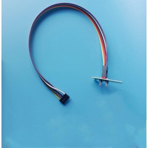 Applicable to micro-star motherboard BIOS Free open chip Switch to burning brush line JSPI1 Programmer Save brush black brick