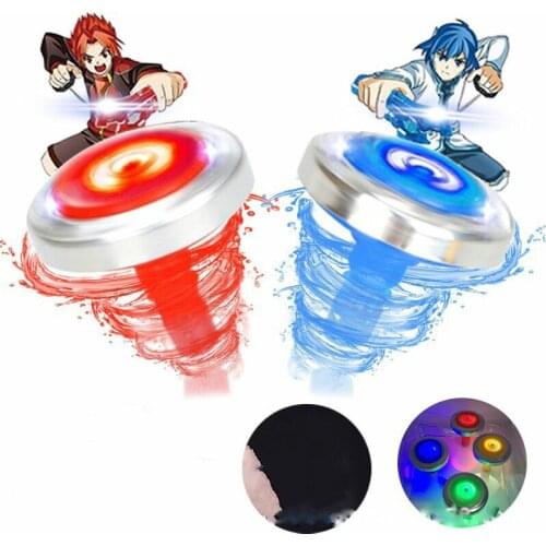 Spinning Top Fighting Gyro Magic 2 Generation Set Gift Box Lighted Pull Cable