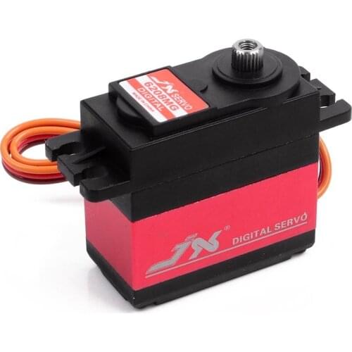 1Pcs Metal JX PDI-6208MG RC Coreless Servo 8kg Torque Digital for 1/10 Scale RC Model RC Crawler Car RC Boat Helicopter
