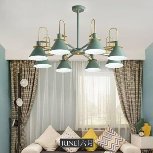 Nordic luminaria pendente hanglamp glass ball restaurant deco chambre