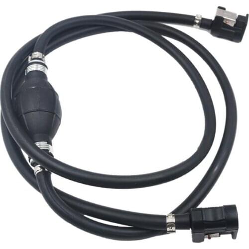 Universal 8mm Rubber Fuel Pump Fuel Line Hose Outboard Boat Engine Petrol Tank Connectors Kit For Auto Car Boat Outboard