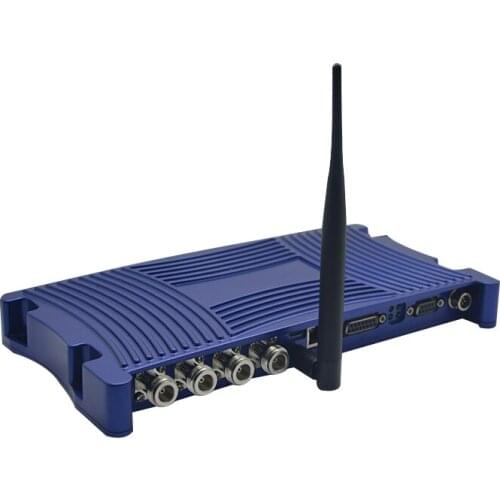 Animal tracking rfid writer uhf livestock ear tag wifi 4 antenna port long range access control card reader