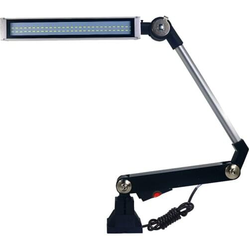 10W 24V/220V Waterproof Industrial Led CNC machine Lamp Milling Lathe Machine Working Light Long Arm Foldable Flexiable Light