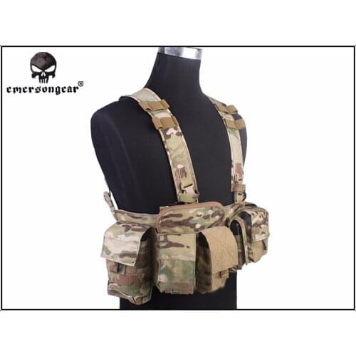 EMERSON UW Gen V Split Front Chest Rig Airsoft Military Combat Vest EM7451