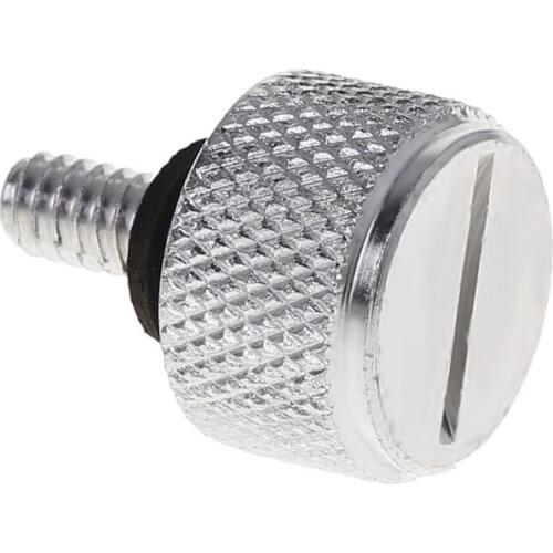 High Quality Black/Silver Aluminum alloy Seat Bolt Billet for Street Glide Motorcycle Accessories 1/4"-20 Thread Pitch Seat