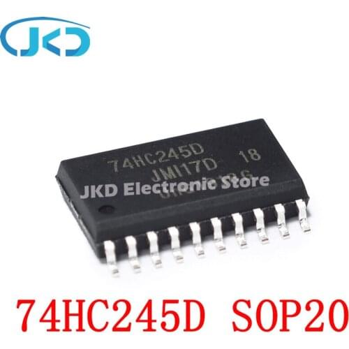 10pcs 74HC245DR 74HC245D 74HC245 SOP-20 New IC