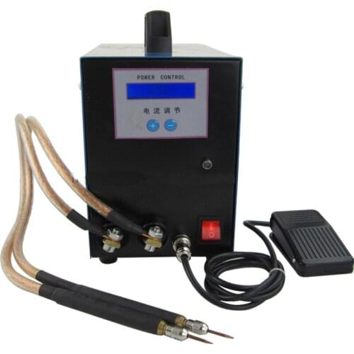 18650 power electric car battery handheld spot welding machine welding machine battery set foot type spot welding pen 110V 220V