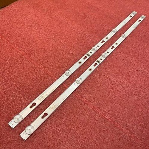 2pcs/set LED Backlight bar For TCL 32S6500S 32S6500 32S5300 32D1200 Philco PTV32D12D PTV32D12 4C-LB320T-DSA DSR 32HR332M05A7 V2