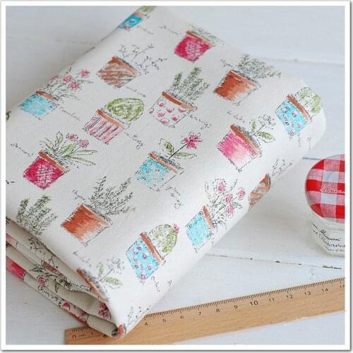 Free shipping Tablecloths curtain canvas curtains Pot Plants