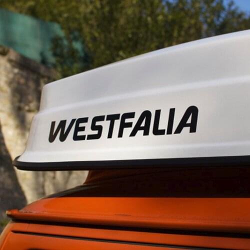 For (2Pcs) WESTFALIA LOGO 18 INCHES sticker vinyl decal
