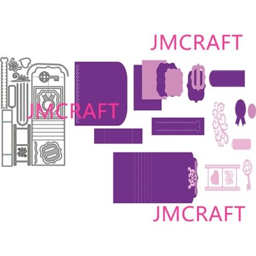 JMCRAFT 2021 New Album Notebook Decoration #3 Metal Cutting Dies 3D DIY Scrapbook Handmade Paper Craft Metal Steel Template Dies