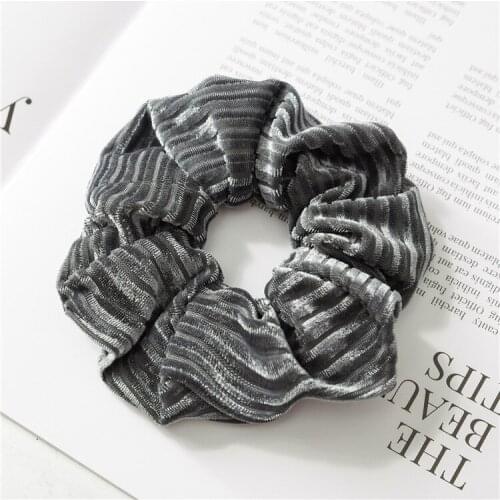 Korean Sweet Net Plaid Elastic Hair Bands Scrunchies Hair Rope Ties For Girls Women Ponytail Holder Hair Rings Hair Accessories