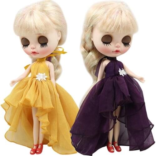 ICY DBS Blyth doll dress with flowers the Elegant dressing