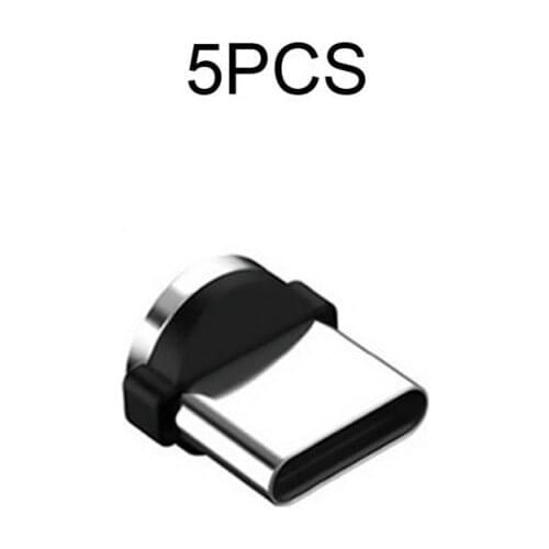 5pcs Magnetic Cable Micro USB Type C Charging Cable Tip For Samsung Huawei Charger Fast Magnet Cable USB C Adapter Plug