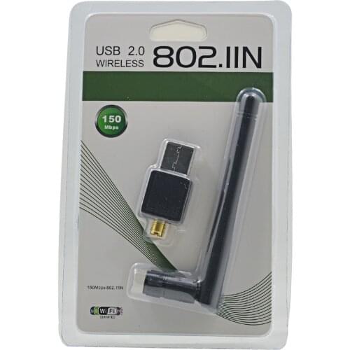 CHIPAL 10pcs 150M Mini USB WiFi Adapter Antenna Dongle External Wireless Network LAN Card 802.11b/g/n for Windows Vista XP 7 8