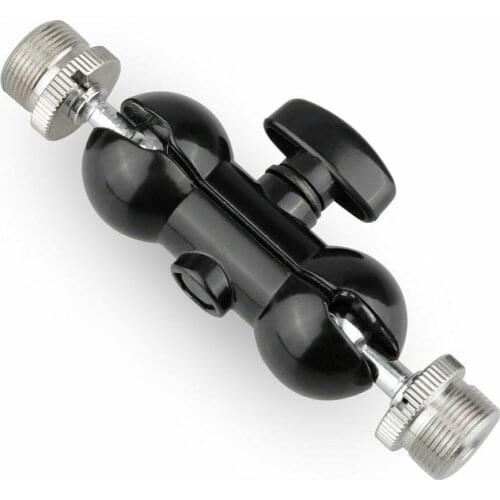 New Mini Ball Head Camera Mount 5/8"-27 Male Thread Hole For Microphones Rod