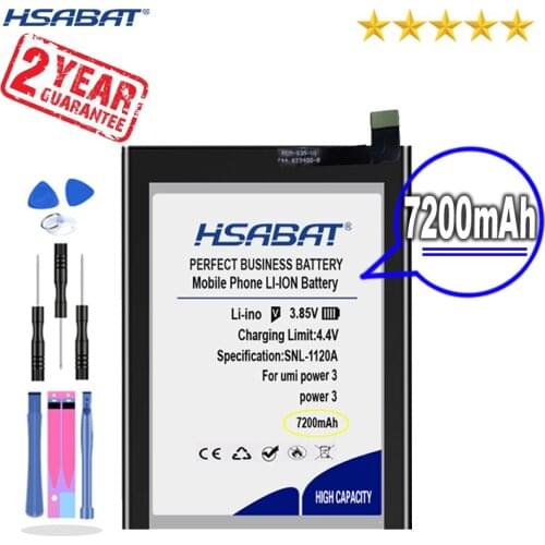 New Arrival [ HSABAT ] 6800mAh Replacement Battery for UMI UMIDIGI Power 3