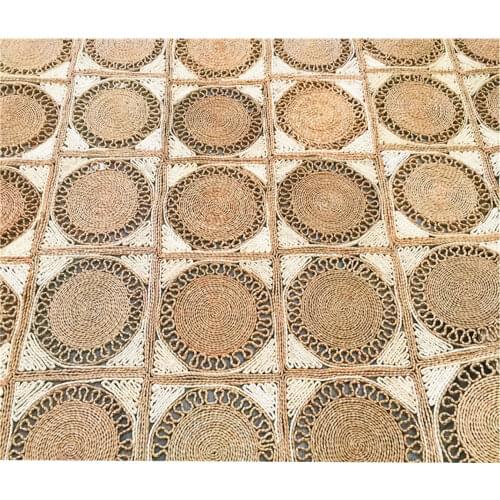 Pucao carpet pastoral straw mat tatami yoga bay window meditation meditation mat Elaborate carpet