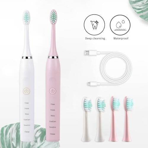 Sonic Toothbrush Electric Adult Toothbrush Replacement Ultrasonic Electric Teethbrush Head Brush Teeth Dental Electrics Brush