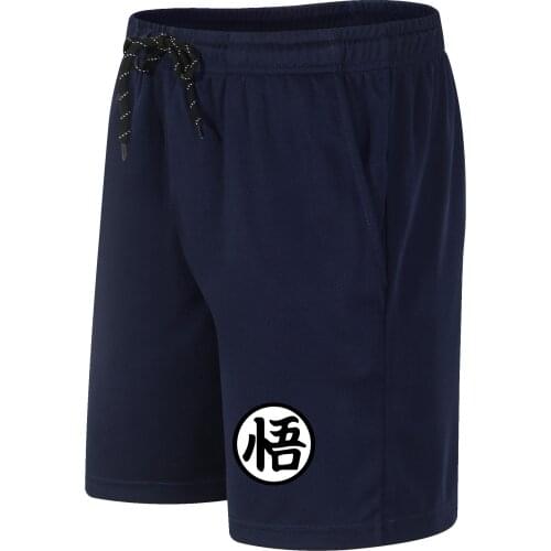 Sports shorts men running sportswear sports running jogging walking training gym shorts anime Wukong printing pocket drawstring