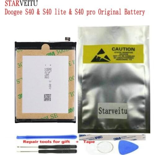 STARVEITU Battery for Doogee S40 Pro & S40 lite Replacement Recharger Mobile Phone Batteries 4350mAh For Doogee S40 100%Tested
