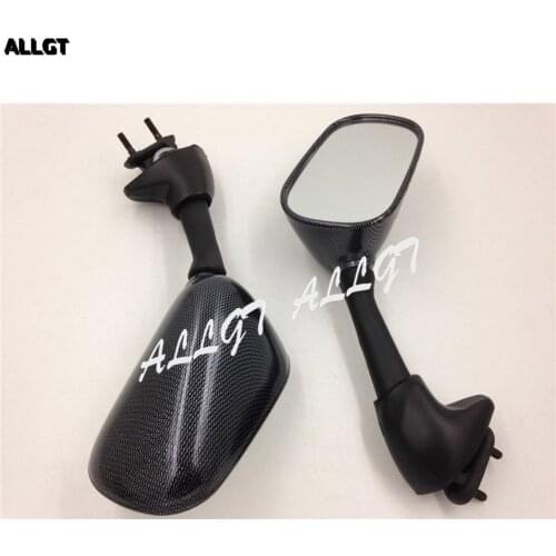 Carbon L&R Replacement Racing Mirrors L&R For Yamaha YZF R1 2007-2008