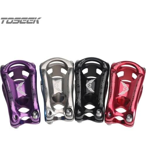 Hot 31.8*50mm Aluminum Alloy Bicycle Stem CNC Milled Bike Stem MTB Mountain Road Handlebar Ultra-light Short Handle Stem