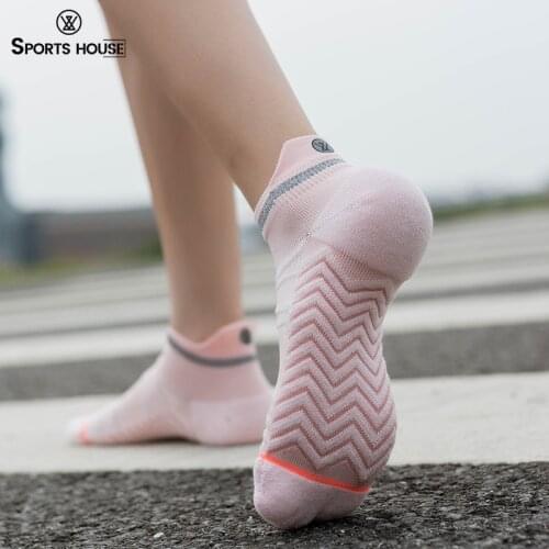 Ladies Short Tube Breathable Anti-skid Anti-odor Professional Running Socks Underwear Sport Summer Socks Women Socks