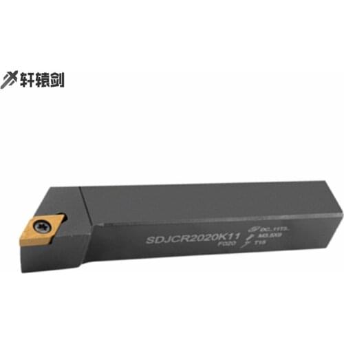 1PC SDJCR1616H11 CNC Tool Holder Triangle External Turning DCMT