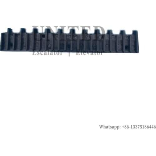 20pcs UNITED Escalator Black Plastic Demarcation Strip L47332137A L47332137B RIGHT
