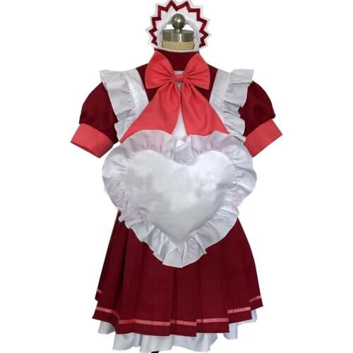 2020 Tokyo Mew Mew Ichigo Momomiya Minto Aizawa Retasu Midorikawa Bu Ling Huang Zakuro Fujiwara maid Cosplay Costume