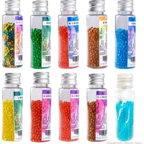 500Pcs Mixed Flavor Menthol Capsule Mint Beads Smoking Filter Beads with Storage Bottle Explosion Pops Cigarette Filter