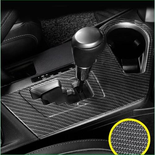 For Toyota RAV4 RAV 4 2016 2017 Left Hand Drive Auto Accessories Car Styling Stainless steel Gear Panel Cover Trim Sticker