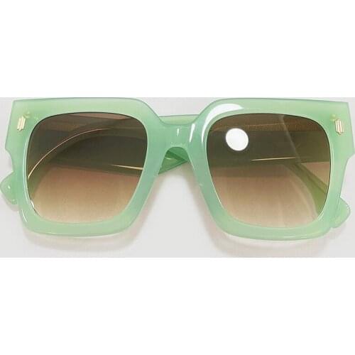 Brand Design Square Sunglasses Women Shades Female Gradient Sun Glasses Big Oculos feminino de sol UV400