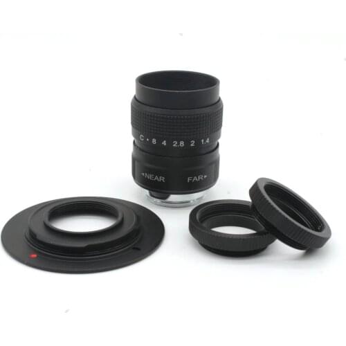 Fujian 25mm F1.4 CCTV TV Movie lens + Mount to for Sony free shipping&tracking number