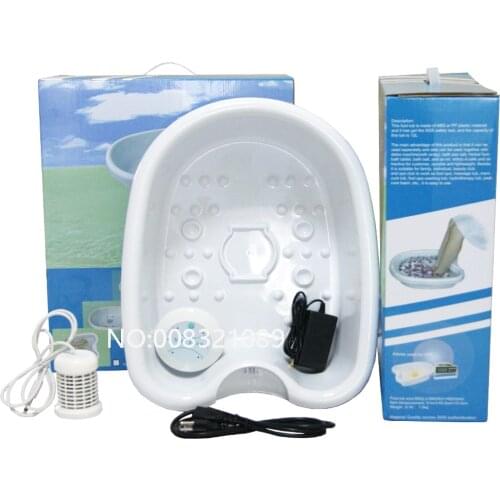 Ionic Ion Detox Foot Bath Cell Cleanse SPA Machine Foot Spa Tub 1 Arroy Health Care Set with Plastic Basin 110-240V EU US UK AU